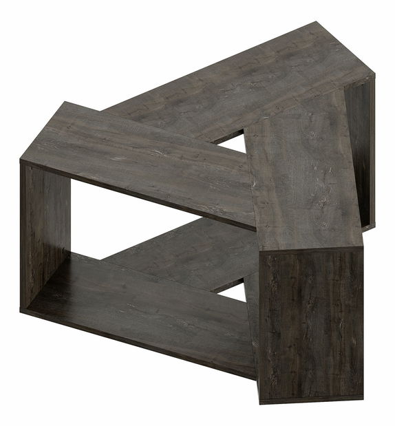 Konferenční stolek Asir Triola (hnědá)