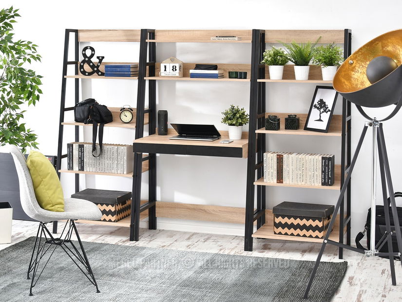 Pracovna Boge Z (černá sonoma + černá)