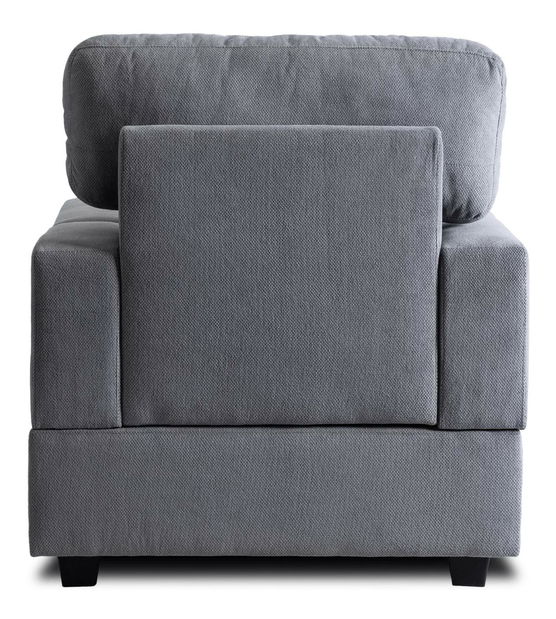 Křeslo Nuevos (světle šedá)