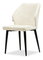 Židle Greta K (krémová + černá)