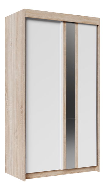 Šatníkova skriňa Bellina (dub sonoma)