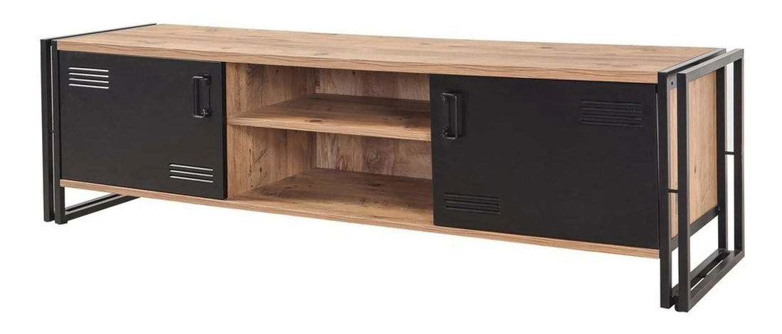 Souprava nábytku do obývacího pokoje Cosmopolitan 23 (atlantická borovice + černá)