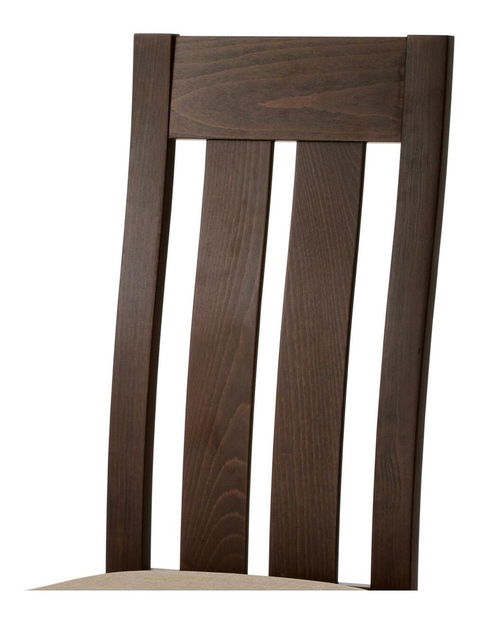 Jídelní židle Aboga (ořech + béžová)