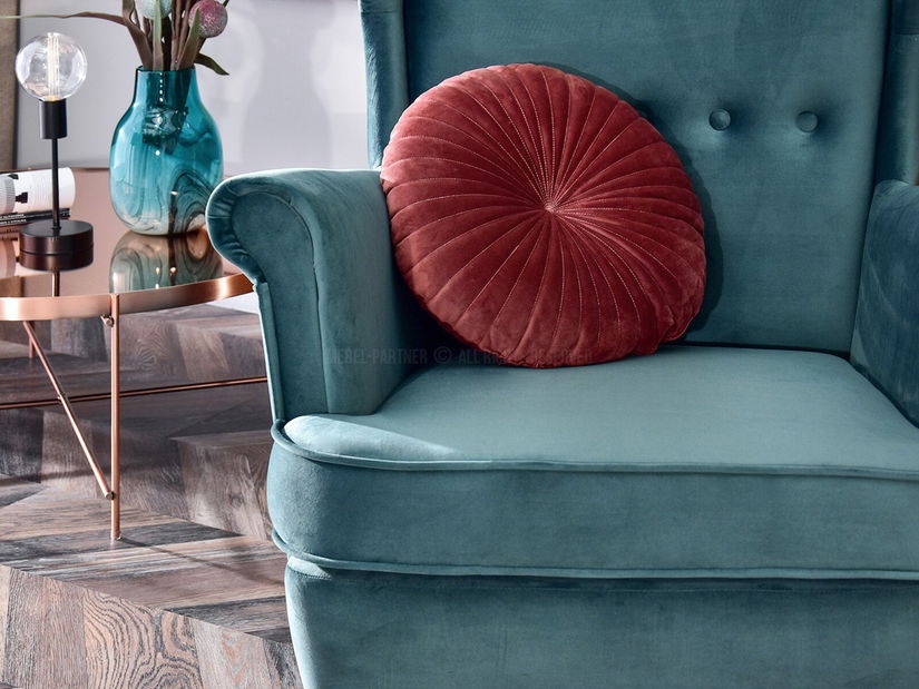 Křeslo ušák Margis (černá)