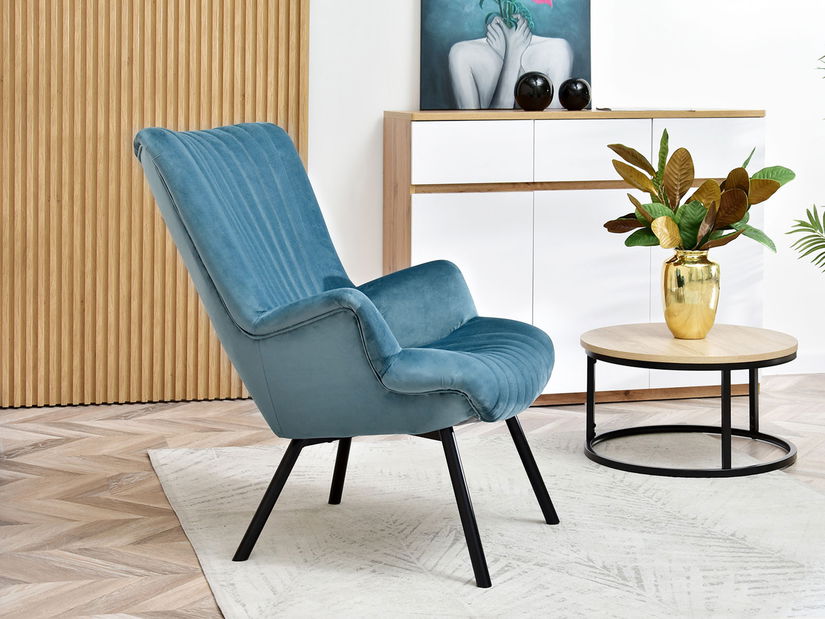 Designové křeslo Lanzaris (zlatá)