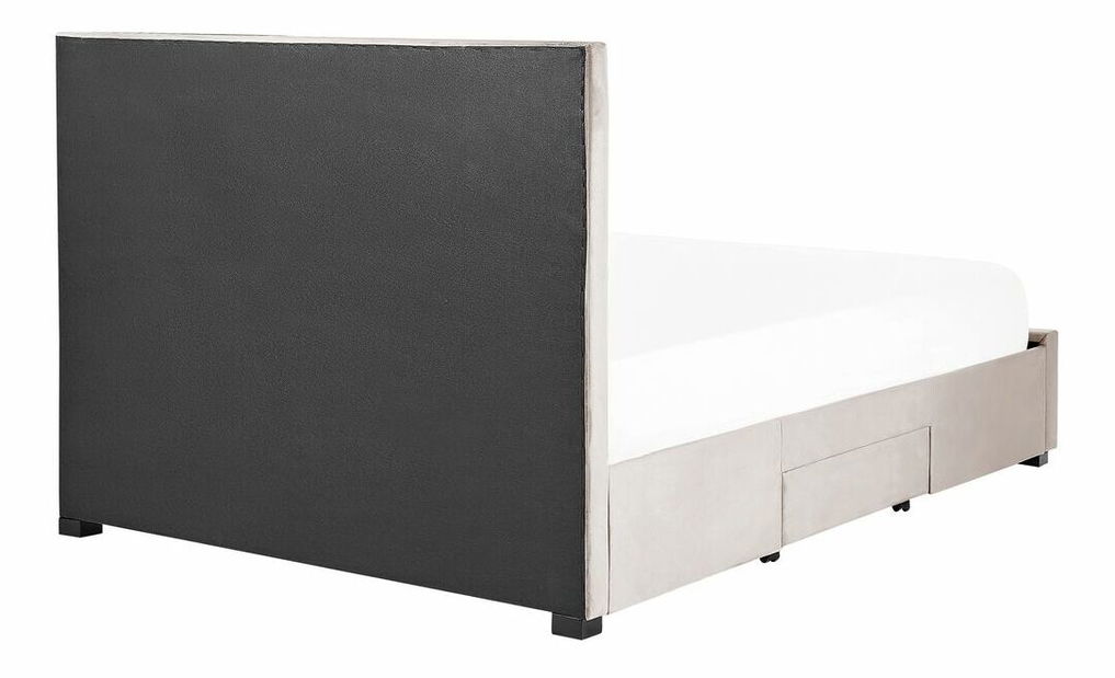 Manželská postel 160 cm Levi (béžová)