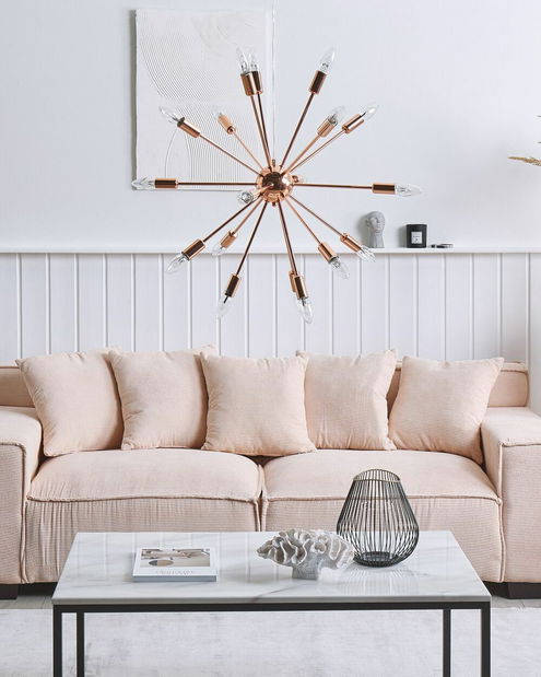 Závěsná lampa Maffra (měděná)