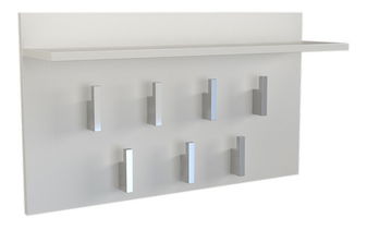 Věšákový panel Fortalecio 1 (bílá matná)