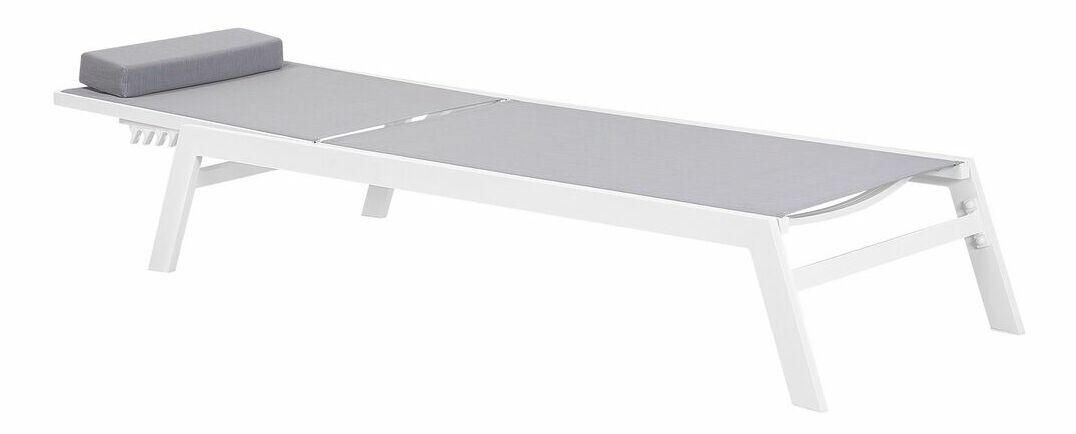 Zahradní lehátko Campania (šedá)