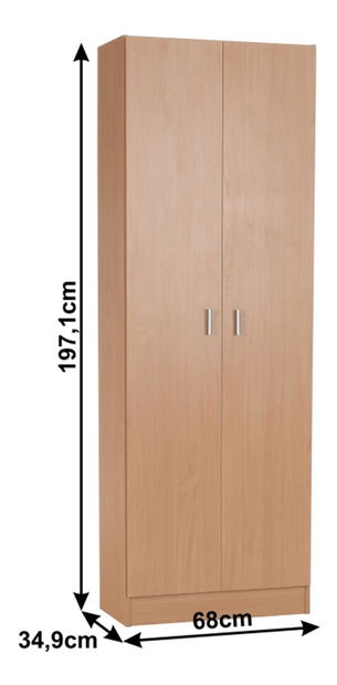 Botník (skříňka na boty) Marona (buk)