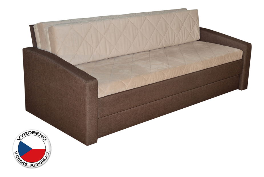 Pohovka Blanár Vision (béžová + hnědá)