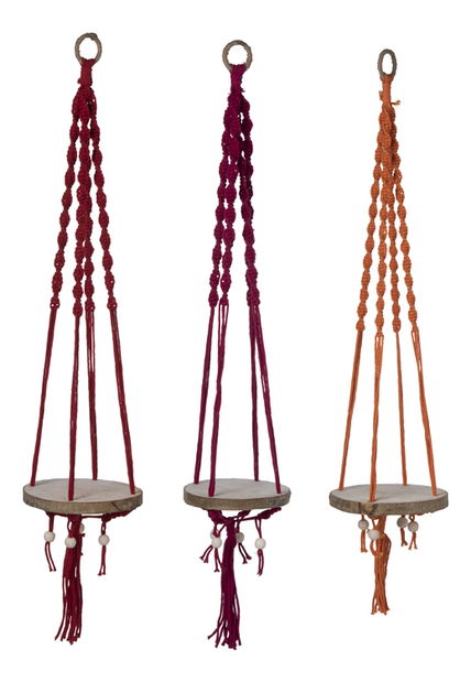 Dekorace do domácnosti (červená + oranžová + růžová) 19x100cm