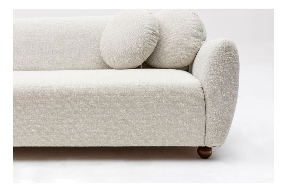 Rohová sedačka Edoletta 1 (L) (bílá)