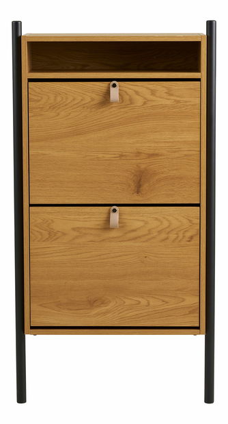 Skříňka na boty Basilina 3 (přírodní)