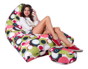 Sedací vak Cory XXXXL (podnožka ZADARMO) (TD 272)