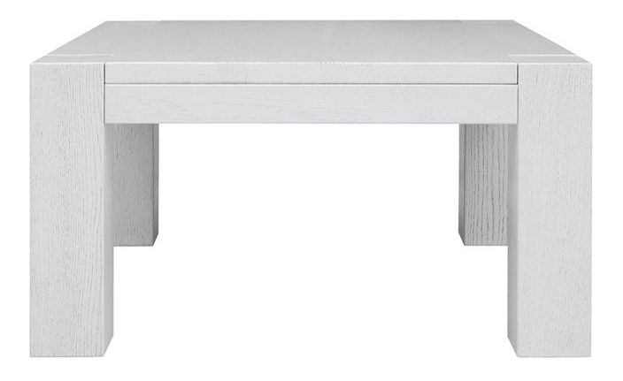 Konferenční stolek BRW Luton 90/90 dub bělený