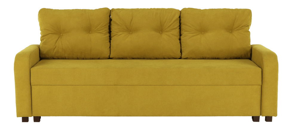 Rozkládací pohovka Porta (hořčicová)