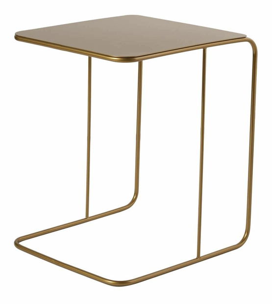 Příruční stolek Sintuanta A (zlatá)