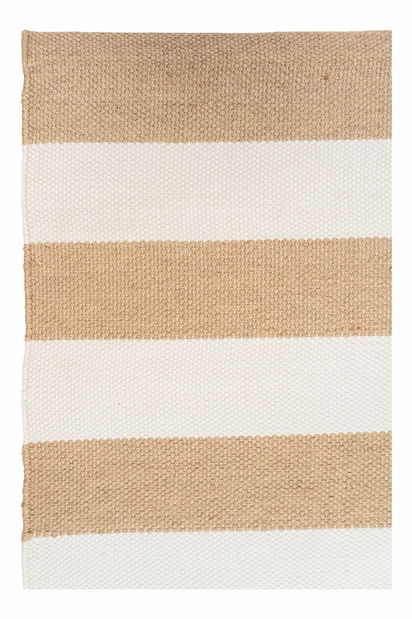 Koberec Peasalia 2 (béžová + šedobílá)