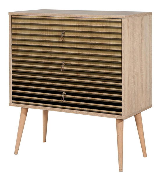 Komoda Troy 220 (dub sonoma)