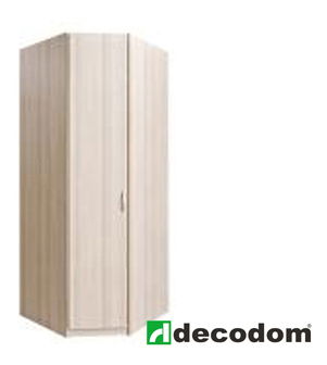 Rohová šatní skříň Decodom Casandra R-S1-D