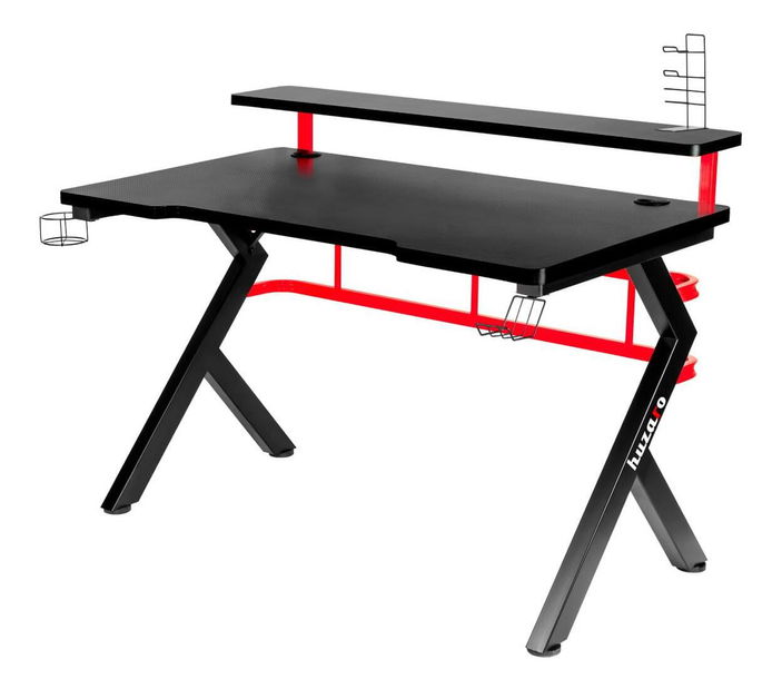 PC stolek Hyperion 5.0 (černá + červená)