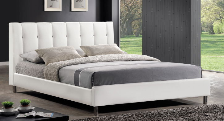 Manželská postel 160 cm Nadi (s roštem)