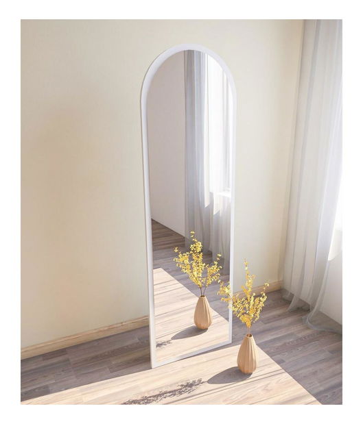 Stojanové zrcadlo Emelia (bílá)