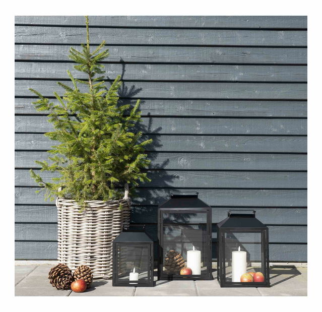 Set 2 ks proutěných květináčů Ivelina (hnědá)