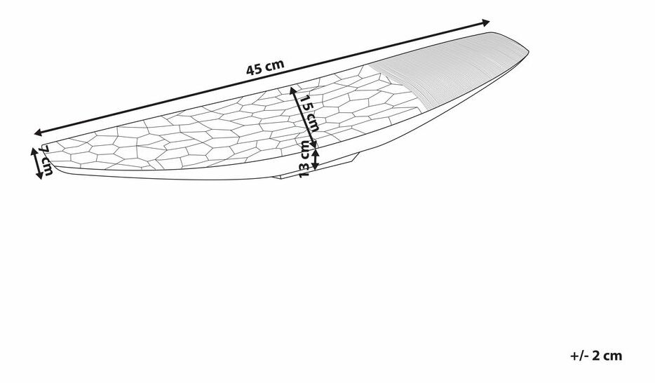 Podnos Toivo (zlatá)
