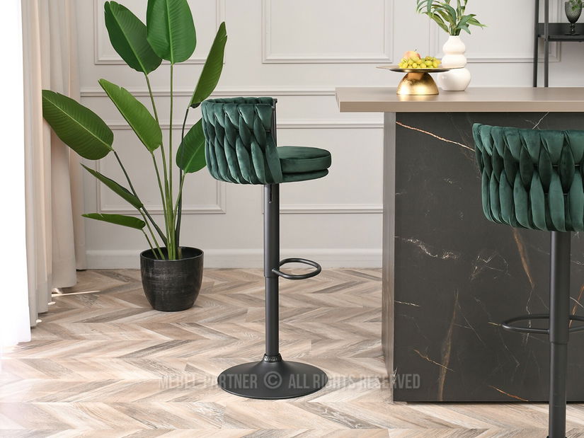 Židle Adel (zelená + černá)