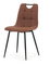 Jídelní židle Decalto (hnědá)