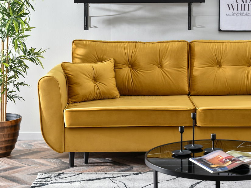 Pohovka dvousedačka Bacteria (černá)