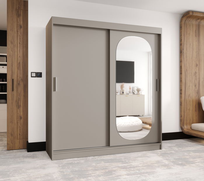 Šatní skříň 180 cm Ronny (kašmír)