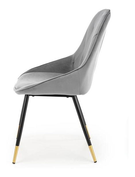 Jídelní židle Kevas (šedá)