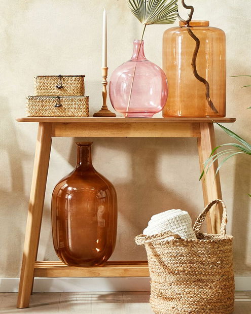 Váza Dominique (hnědá)