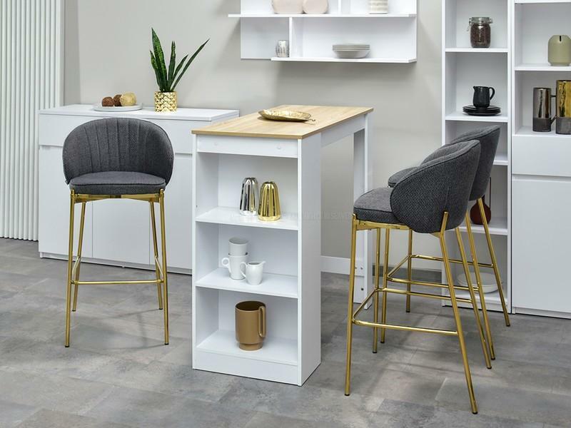 Židle Farah (grafit + černá)