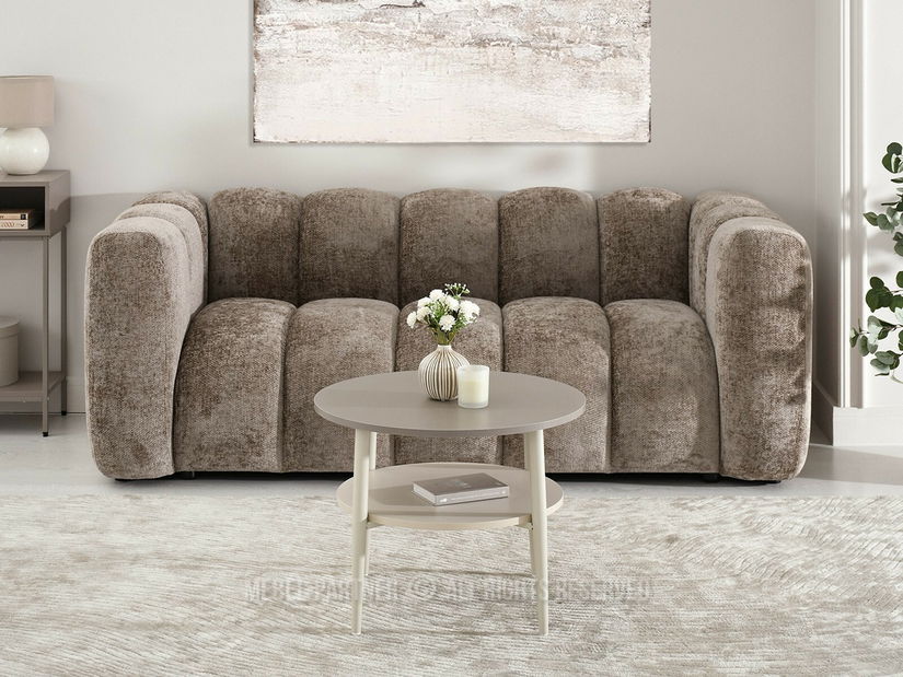 Konferenční stolek Reforzada (béžová + krémová)