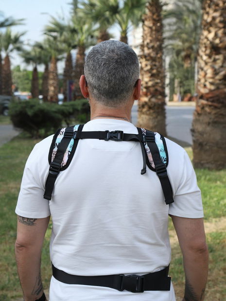 Postroj pro psa Premo (černá) (L/XL)