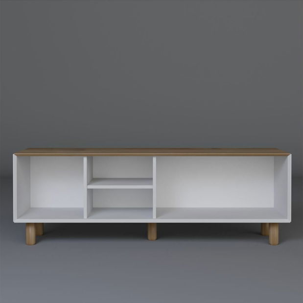 TV skříňka Bohema (bílá)