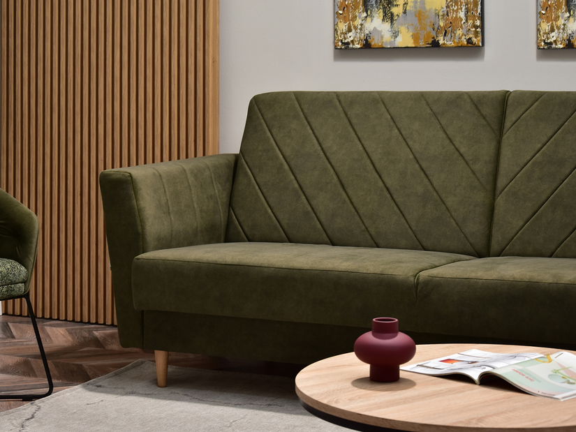 Pohovka trojsedačka Michel (zelená)