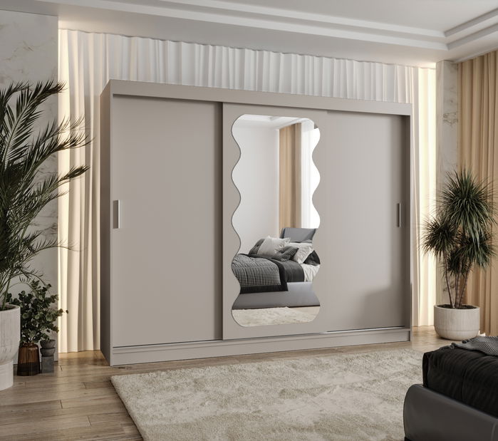 Šatní skříň 250 cm Spock (kašmír)