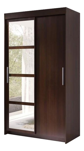 Šatní skříň Norham (wenge)