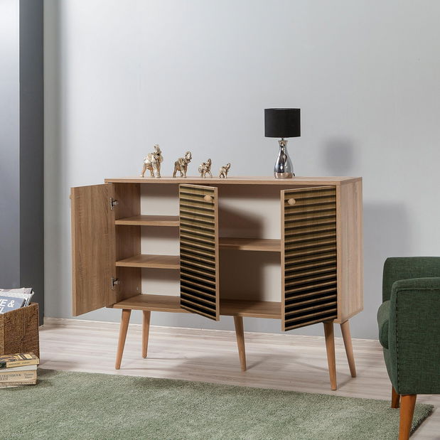 Skříňka Meghan (Dub sonoma)