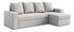 Rohová sedací souprava Duff (P) (světle šedá)
