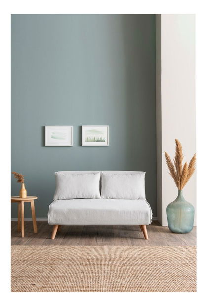 Pohovka dvousedačka Fester (bílá)