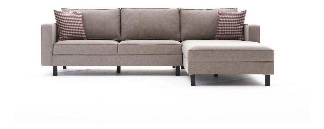 Rohová sedačka Kalen 1 (P) (krémová)