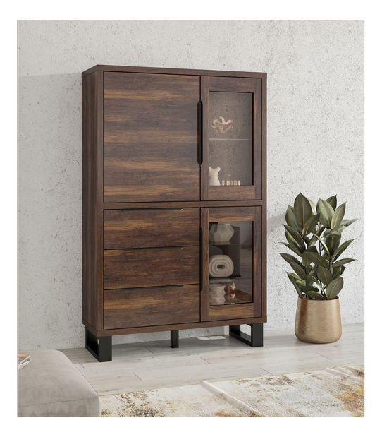 Vitrína Harley Typ 12 (dub wallace)