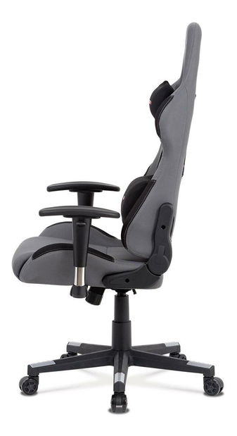 Herní křeslo Salidos (šedá + černá)