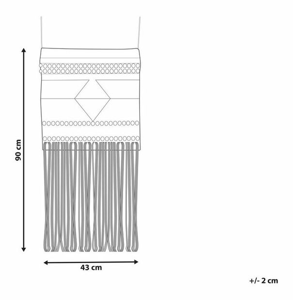 Nástěnná dekorace Skat (červená)
